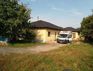 Zateplení novostavby rodinného domu typu bungalov